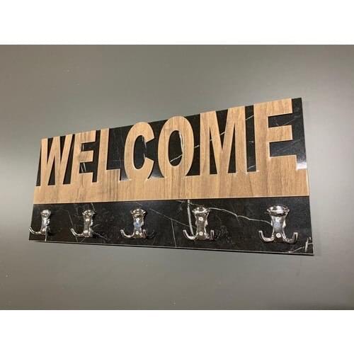 Cantek Welcome Wall Hanger Safirmeşe-Royalmermer