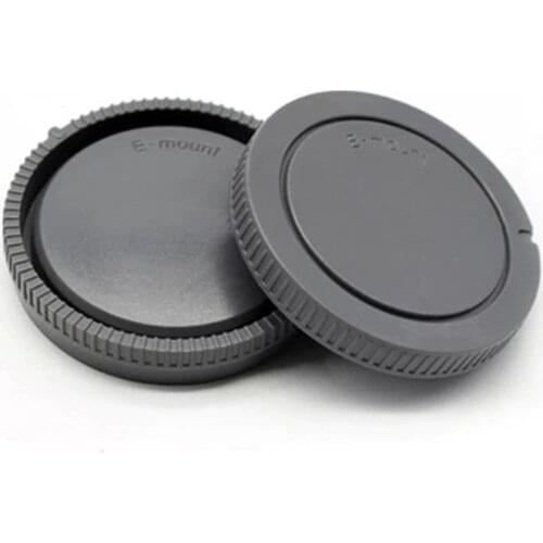 10Pairs/lot camera Body cap + Rear Lens Cap for for Sony NEX NEX-3 E-mount