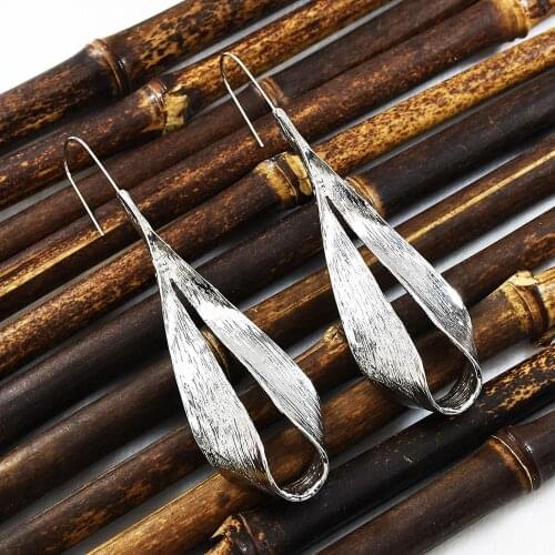 Fashion Metal Geometric Earrings For Women Minimalism Style Earrings Modern Jewelry Summer Party Gift