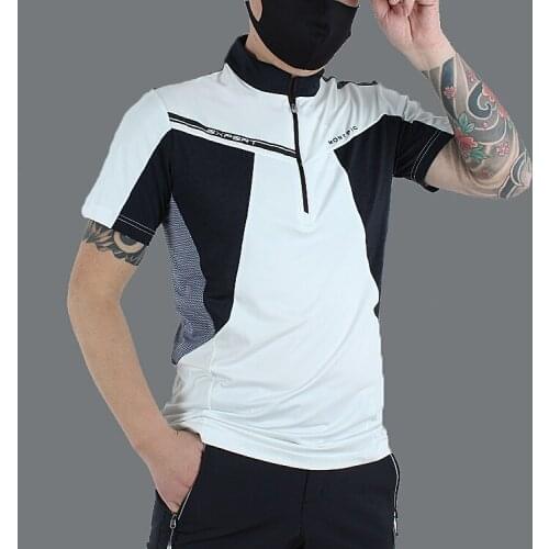 MONTPIC Quick dry short-sleeve slim elastic hiking tshirt Men MTB Bicycle cycling Jerseys anti-sweat breathable t-shirt