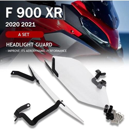 New 2020 2021 Motorcycle Accessories Headlight Guard Lens Cover Protection Clear For BMW F900XR F 900 XR F900 XR