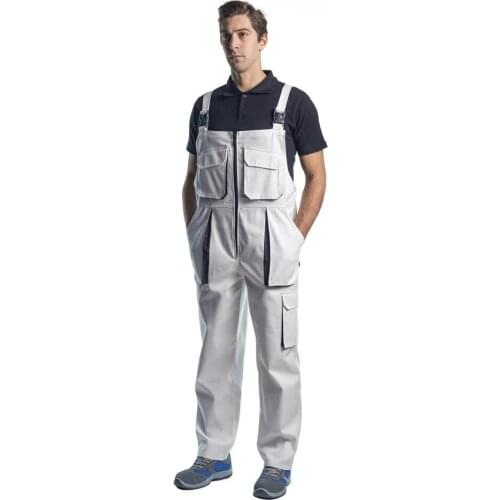 White / Black Overalls Work Overalls Work Clothes Work Safety-8E1187