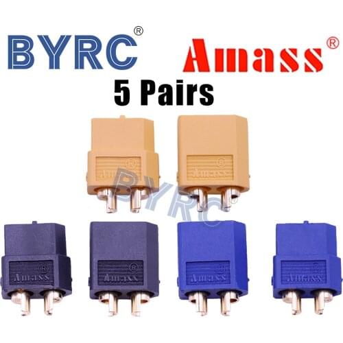 5 Piars 10Pcs XT60 male and female connector plug for RC helicopter quadcopter Multirotor FPV Racing Drone Lipo battery