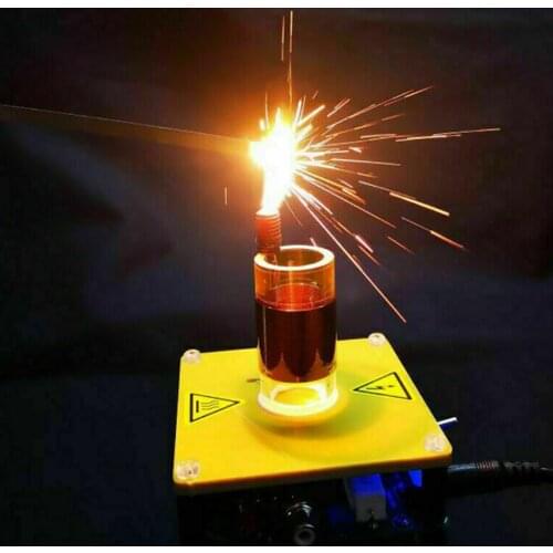 Assembled Tesla Coil Electronic Candle Plasma Candle HFSSTC Playing Music with power