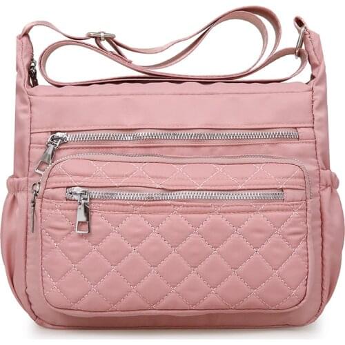 Women Messenger Bag Waterproof Nylon Shoulder Bags Ladies Handbag Large Capacity Travel Bag Womens Crossbody Bag Bolsa Feminina