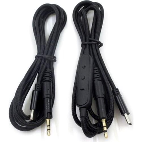 Type C to 2.5 mm Cable for ATH-M40X M50X M60X M70 Adapter Cable Cord Headphone Jack Highly Compatible