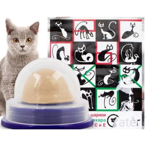 1Pcs Cat Catnip Snacks Catnip Healthy Candy Licking Energy Ball Kittens Cat Toy Cat Keep Cat Toys Interative Pet Products