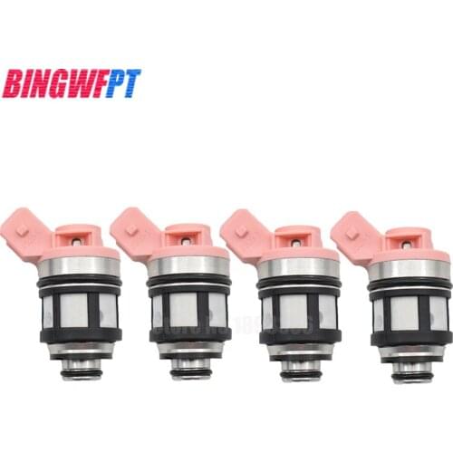 4PCS Fuel Injector nozzle 1660088G01 For Nissan D21 Pathfinder Quest 16600-88G01 JS201