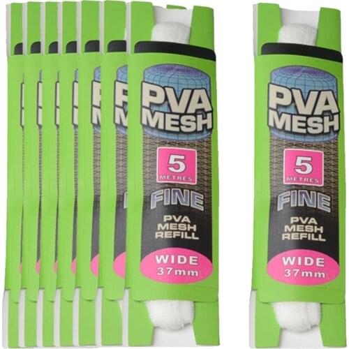 8 Pieces 5 Meter Water-Soluble Carp Fishing Bait Net Mesh Bag For Solid Baits