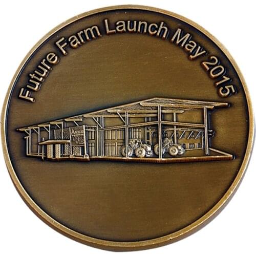 Antique military souvenir challenge coin factory wholesale with double galvanized coin medal