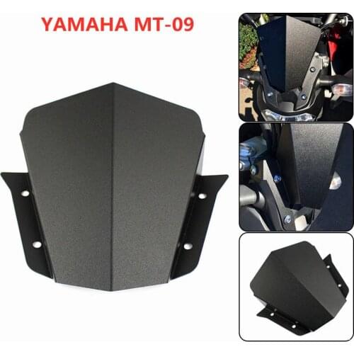 CNC motorcycle accessories Windshield Windscreens Wind Deflectors for YAMAHA MT-09 mt-09 MT09 mt09 MT mt 09 2014 2015 2016 2017