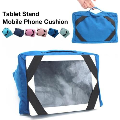 Tablet Holder Cushion Multi Angle Soft Pillow Stand Lap Smart Phones Books Bracket Holder For iPad