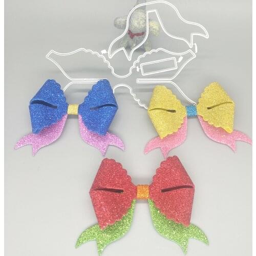 Mouse head bow tie, bow tie, packaging decoration metal cutting mold scrapbook photo album decoration DIY handmade art