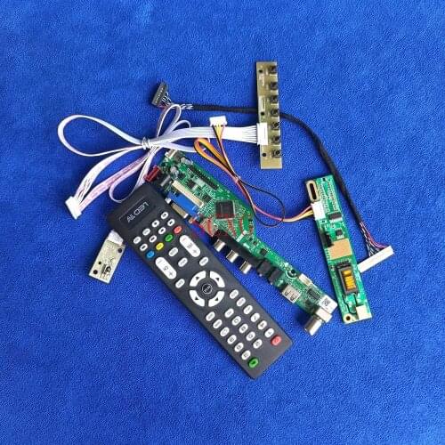 Kit Fit QD14TL01/QD14TL02/TD141THCA1 Signal Analog 1CCFL 1280*800 Matrix controller board 30-Pin LVDS USB VGA AV HDMI-compatible