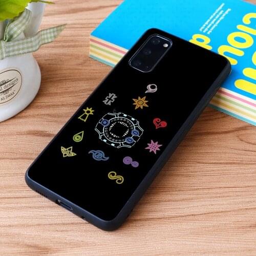 For Samsung Galaxy Digivice and Digicrest Soft TPU border Samsung Galaxy Case