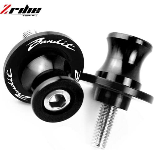 CNC Motorcycle Frame Stands 8MM Screws sliders Swingarm Spools Slider for SUZUKI BANDIT GSF 1250S 1250 1200 250 400 650 GSX650F