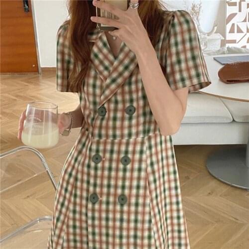 Летние платья в клетку Snordic China At AliExpress