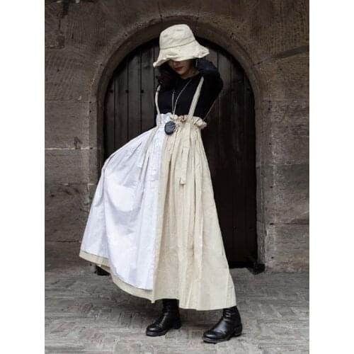 Spring New Korean Version Japanese Colour-Coloured Folded Baitao Fairy Half-length Skirt and Belt Skirt J201903000224