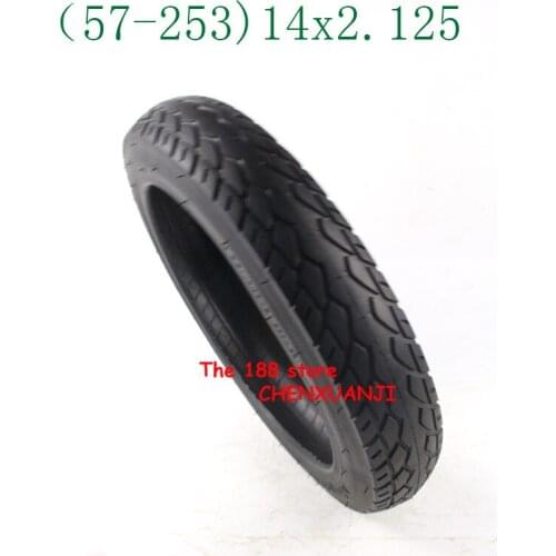 Lightning shipping 14 X 2.125 / 57-253 tyre inner tube fits Many Gas Electric Scooters and e-Bike 14*2.125 tire