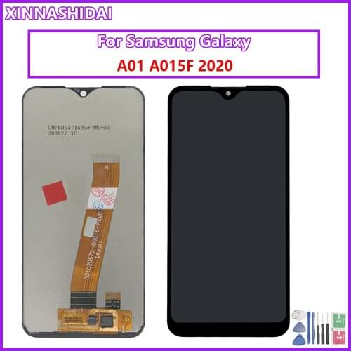 LCD For Samsung Galaxy A01 A015 LCD Display Touch Screen Digitizer Assembly For Samsung A015 A015F A015G A015DS