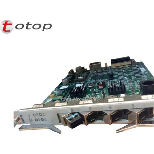ZTE/FiberCoreOriginal ZTE 4 ports 10 G plate uplink XUTQ for C300 olt. Xutq for C300 OLT with 2 pcs module Original 10 G uplink