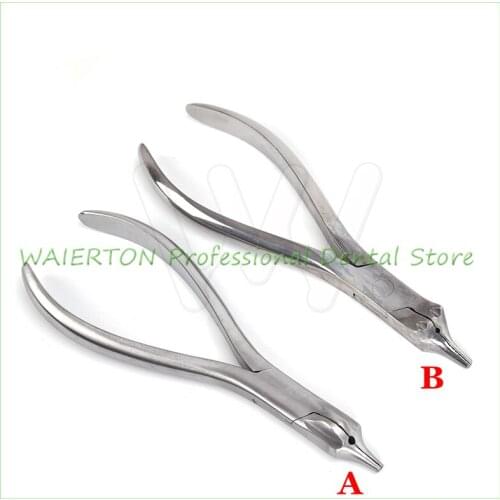 1Pc Dental Universal (Cutting, Bending & Pin Roughening) Pliers Orthodontic forceps Model AB