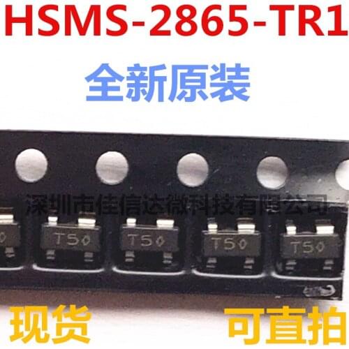 100% New Original 5pcs/lot High Quality HSMS-2865-TR1 SOT-143 HSMS-2865 T5