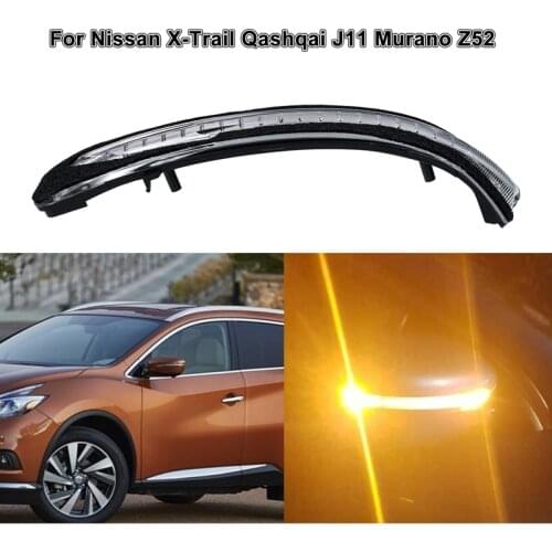 2PCS Two LED Turn Signal Light Rear Mirror Indicator For Nissan X-Trail T32 Qashqai J11 Murano Z52 Navara NP300 Pathfinder