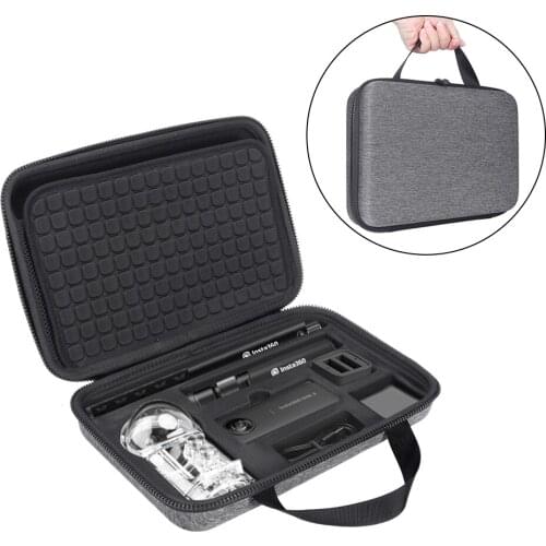 2019 New High Capacity EVA Hard Handle Case for Insta360 ONE X 360 Action Camera Accessories Protective Storage Box Carry Bag