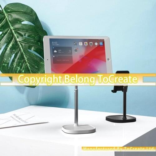 Mobile Phone Holders Smart Phone Tablet Telescopic Desktop Stand Holder iPhone Samsung Huawei Oneplus Mobile Phone Metal Support