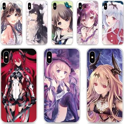 DIY Custom Photo Cover Anime Cartoon Girl Cases For ASUS-ZenFone Max Pro M1 Rog Phone 2 6 5 5Z 4 Lite L1 Shot Plus M2 Phone Case