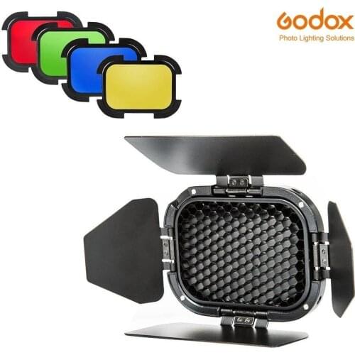 GODOX BD-07 Dedicated Barn Door with Honeycomb Grid FOR Witstro AD200 AD200Pro AD200 Pro Pocket Outdoor Speedlite Flsah 1 order