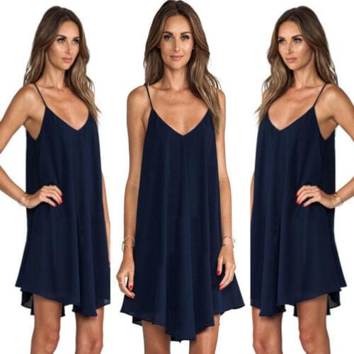 Imcute Summer Chiffon Dresses