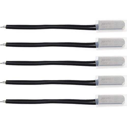 5Pcs KSD9700 5A 250V 45 Degrees Celsius (N. O.) Thermostat Temperature Switch