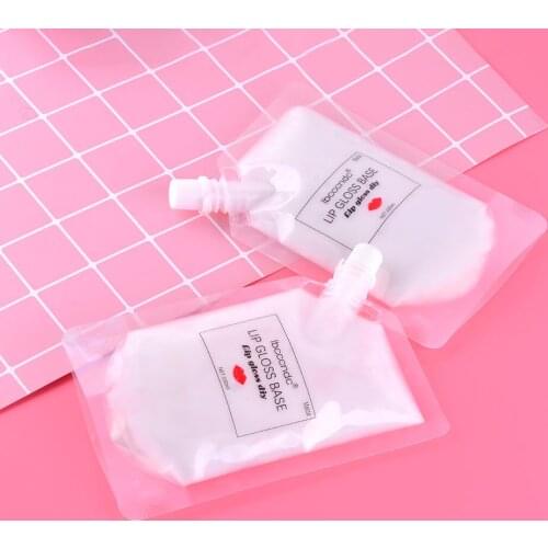 Matte Moisturizing Handmade Lip Gloss Base Gel Lip Glaze Material Lipgloss Base for DIY Lip Gloss with DIY lipstick Power