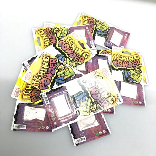 Montessori Itching Powder Packages Prank Joke Trick Gag Magic Joke Trick Funny I4Y8