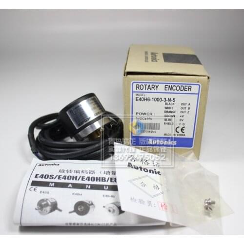 [Original authentic] Autonics hollow shaft encoder E40H6-1000-3-N-5