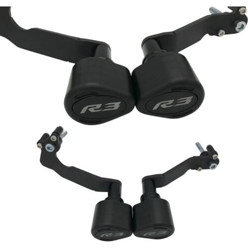 SEMSPEED Motorcycle CNC YZF-R3 YZF R3 2019 2020 2021 Engine Crash Pads Exhaust Sliders Body Protector For YAMAHA R3 2019 2020