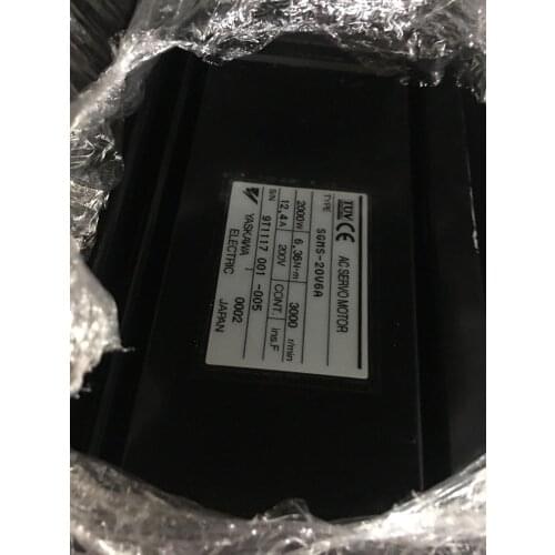 SGMS-20V6A , servo motor , used in good condition . 80% appearance new , good working , free shipping