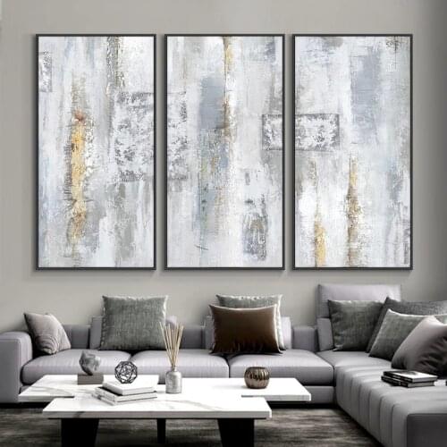Blue Modern Style Abstract Wall Poster Nordic Canvas Print Painting Contemporary Art Decoration Picture For Living Room Decor