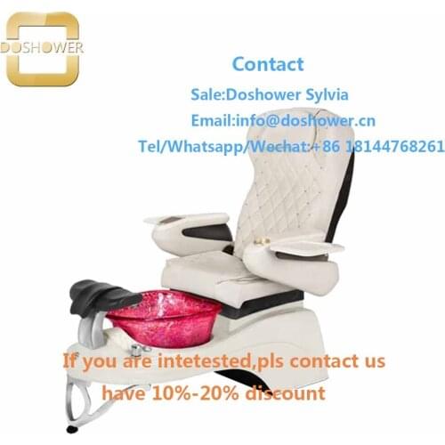 Spa custom made furniture with gel nails set uv for pedicure spa chair with salon stool