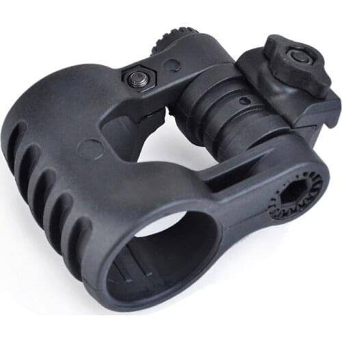 Tactical Flashlight Clamp Nylon Adjustable Airsoft Gun Light Mount To Hold 25.4mm Diameter Softail Scout Lamp Weapon Lights