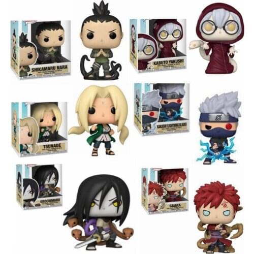 Tsunade 730# Kabuto Yakushi 936# Kaguya Otsutsuki 179# Action Figure Collection Model Toys for Children Christmas Gift