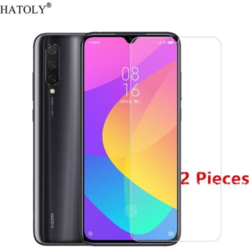 2Pcs For Xiaomi Mi A3 Lite Glass For Xiaomi Mi A3 Lite Tempered Glass Film Phone Screen Protector Glass for Xiaomi Mi A3 Lite