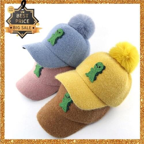 Fashion Autumn Sun Hat Adjustable Baseball Cap Winter Kids Boy Girl Beanie Bucket Caps Autumn Casquette Hip Hop Girls and Boys