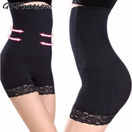 Plus Size Women High Waist Shapewear Pant Waist Trainer Body Shaper Corset Slimming Underwear Butt Lift Tummy Control Shapers