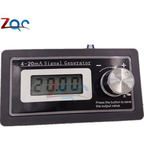 4-20mA PLC Loop Signal Generator Current Transducer Test Two Wire Output Panel-mounted Current Transducer Support Support 2,3,4