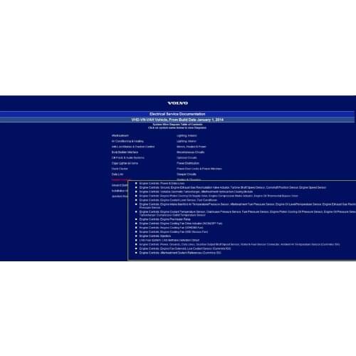 Trucks North America - Electrical Wiring Documentation For volvo 2016