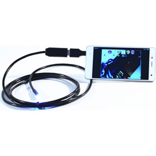 7mm 1,300,000 Pixels HD USB Endoscope Camera For Android Mobile 2m/5M