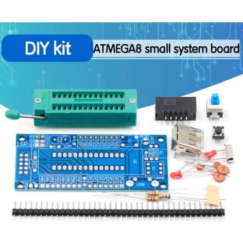 ATMEGA8 ATMEGA48 ATMEGA88 Development Board AVR (NO Chip) DIY Kit